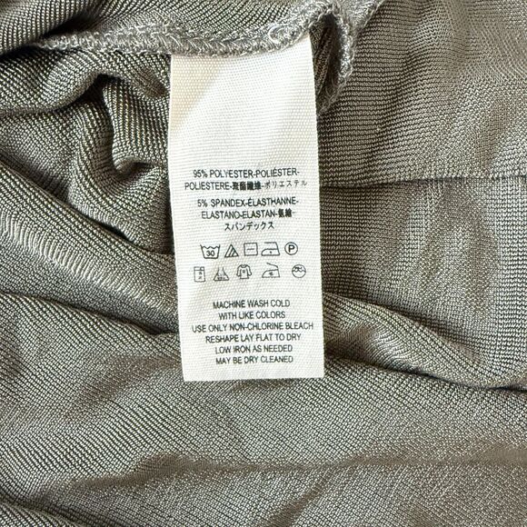 Free People Skirt Womens Small Olive Wrap Maxi Asymmetrical High Low OB969810 - Picture 9 of 10